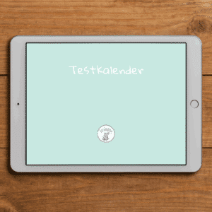Testkalender digital